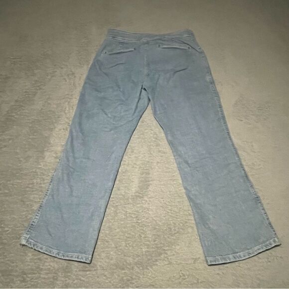 bdg zip front cropped kick flare jeans high waist size 30 VGUC - Picture 6 of 8